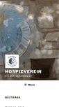 Mobile Screenshot of hospizverein-aoe.de