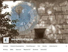 Tablet Screenshot of hospizverein-aoe.de